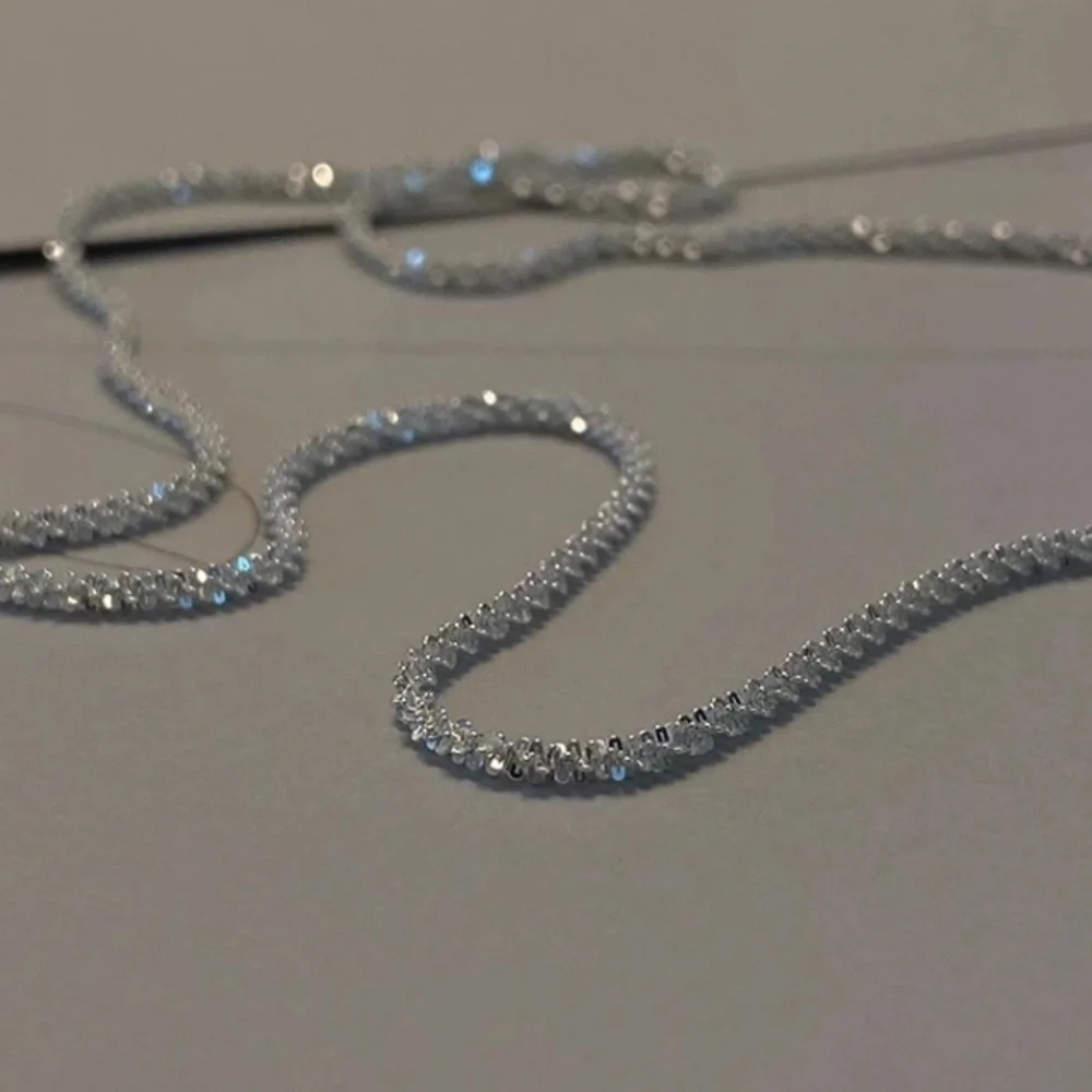 💫 Sterling Silver 925 Sparkle Necklace - Picture 4 of 4